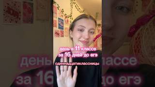 мой день в 11 классе🫦✨#11класс #studywithme #егэ #учеба #школа #егэбиология #егэобществознание