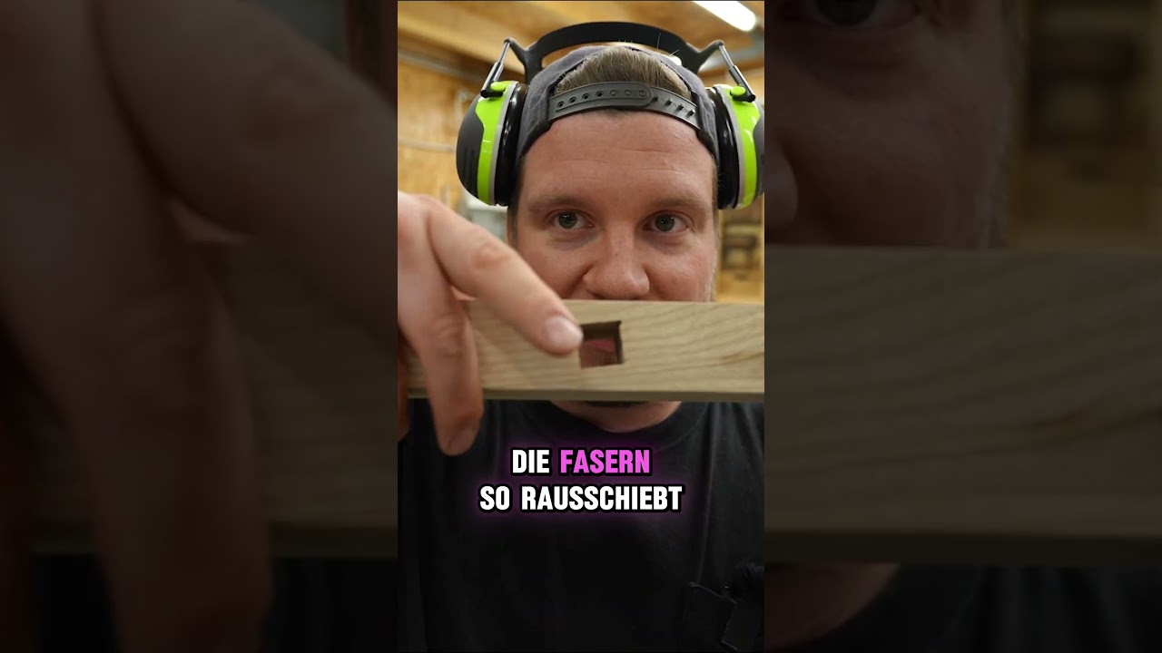 Ausriss am Zapfenloch verhindern?