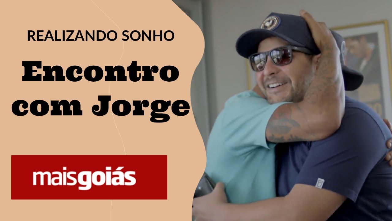 Mais Goiás realiza sonho de frentista/cantor de encontrar o sertanejo Jorge, da dupla Jorge e Mateus