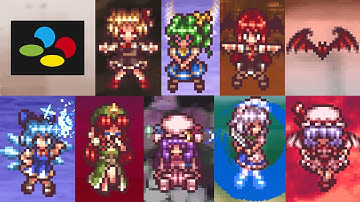 Animation of Touhou 6 EoSD [SNES Edition]