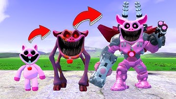 EVOLUTION OF NEW MECHA TITAN PICKY PIGGY SMILING CRITTERS POPPY PLAYTIME CHAPTER 3 In Garry