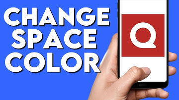How To Change Quora Space Color