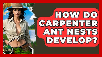 How Do Carpenter Ant Nests Develop? - Reptilian Wonders