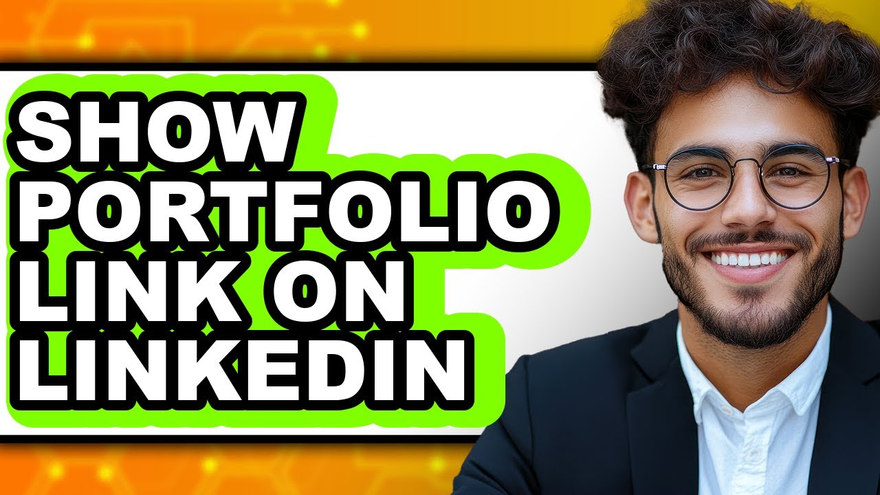 How to Show Portfolio Link on Linkedin - Step by Step - YouTube