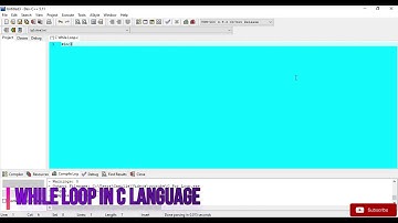 While Loop | C Programming Language Tutorial #8