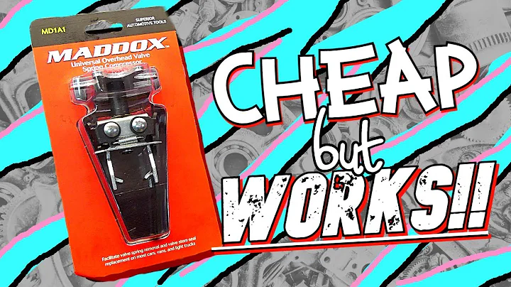 Ultimate Harbor Freight FIND? Maddox Valve Spring Compressor REVIEW and Demo!!!