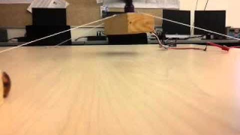 Second lift test 10x4.5 propeller