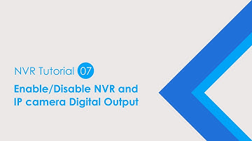 VIVOTEK NVR_Tutorial 07 Enable/Disable NVR and IP camera Digital Output