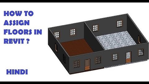 11-HOW TO ASSIGN FLOORS IN REVIT ? (HINDI)