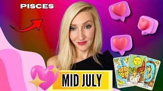 PISCES JUST LIKE A PERSONAL READING MESSAGE MAY NOT BE FOR EVERYBODY! MID JULY