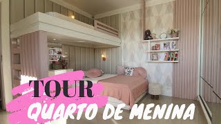 TOUR - QUARTO DE MENINA - CLEAN E MODERNO