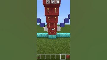 Minecraft flag of United Kingdom | #uk #minecraft #shorts