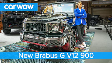Brabus G V12 900hp - the V12 Mercedes-AMG G63