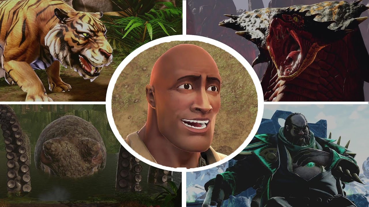 Jumanji: Wild Adventures All Bosses & Ending