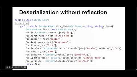 Reflection in C# pt. 2: Nonreflective Example