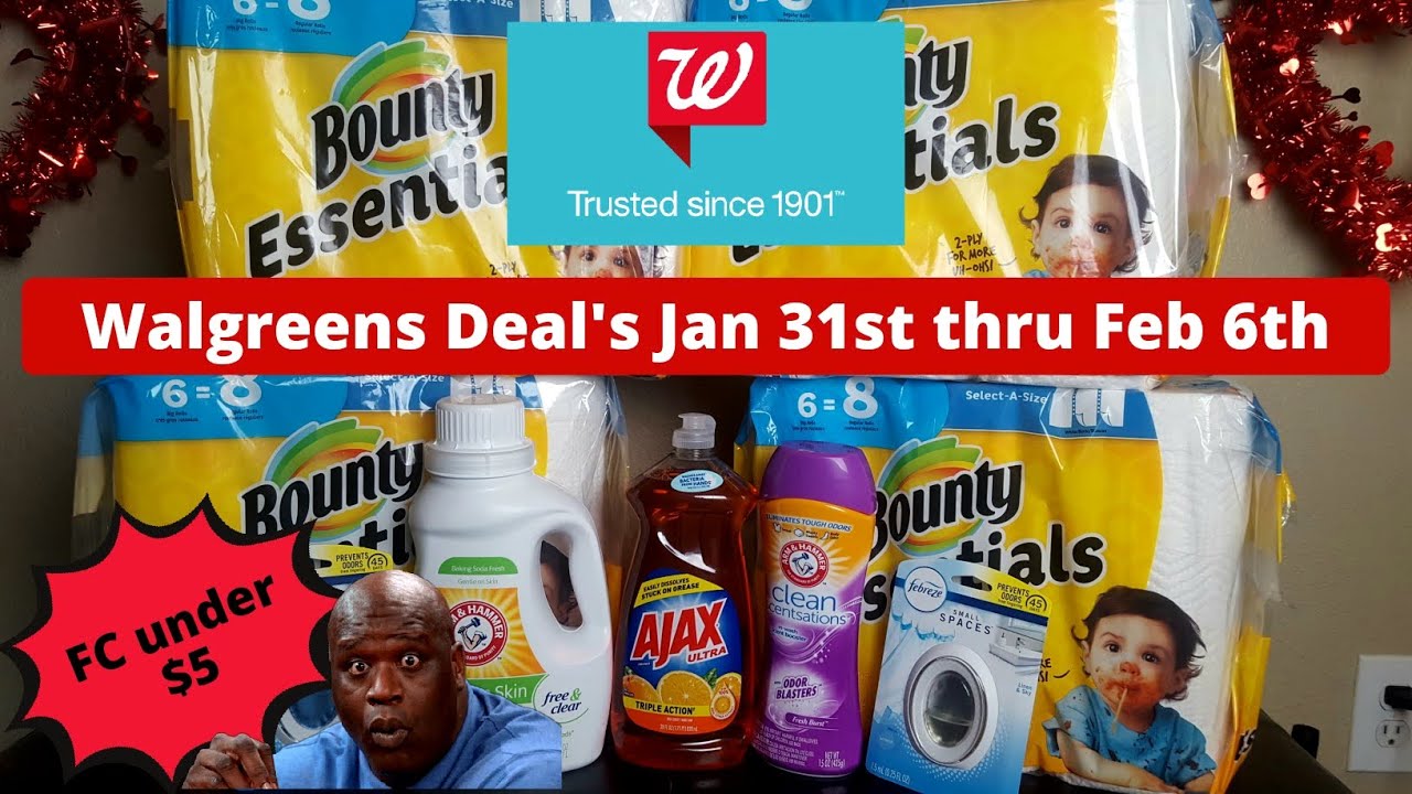 Walgreens Coupon Haul Using 10/30 Store Pick Up Coupon Deals Jan