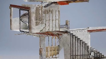 Point Cloud Data of spiral stair case