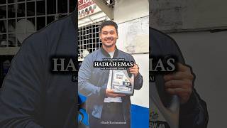 SERVICE MOBIL DAN GANTI OLI BISA DAPET EMAS DONG! #giveaway #giveawayindonesia #hadiahemas #shorts