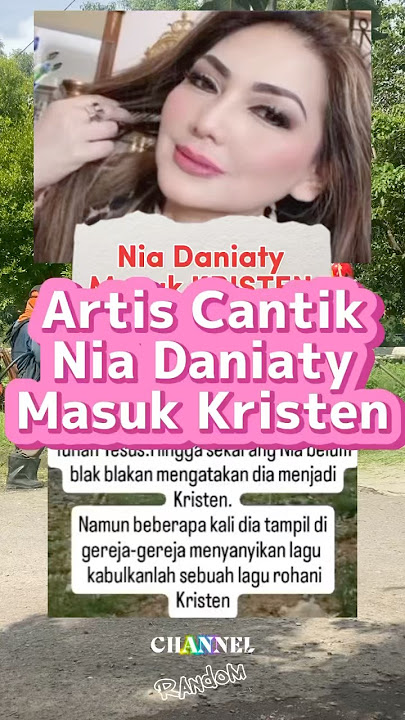 Nia Daniaty Masuk Kristen #tvgosip #news #keluargaartis #artissiantar #panen138