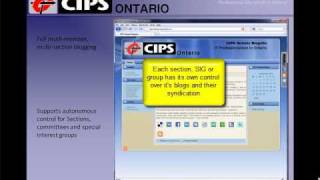 CIPS Ontario Web Site Services