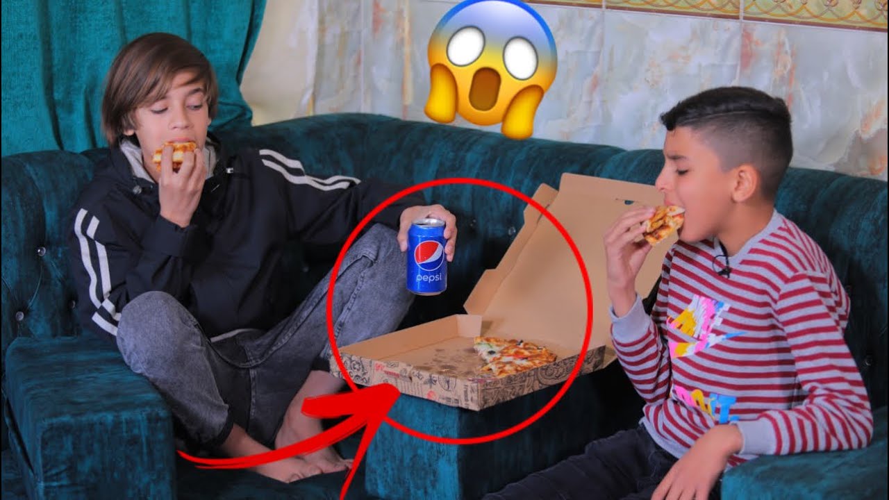 تحشيش مروان اخوي جايب بيتزا هوه وصديقه بفلوسي | كرار الساعدي