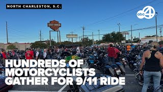 Motorcycle riders unite in North Charleston to honor 9/11 victims