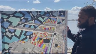 Baltimore longshoreman turns to his art to make ends meet after bridge collapse | NBC4 Washington