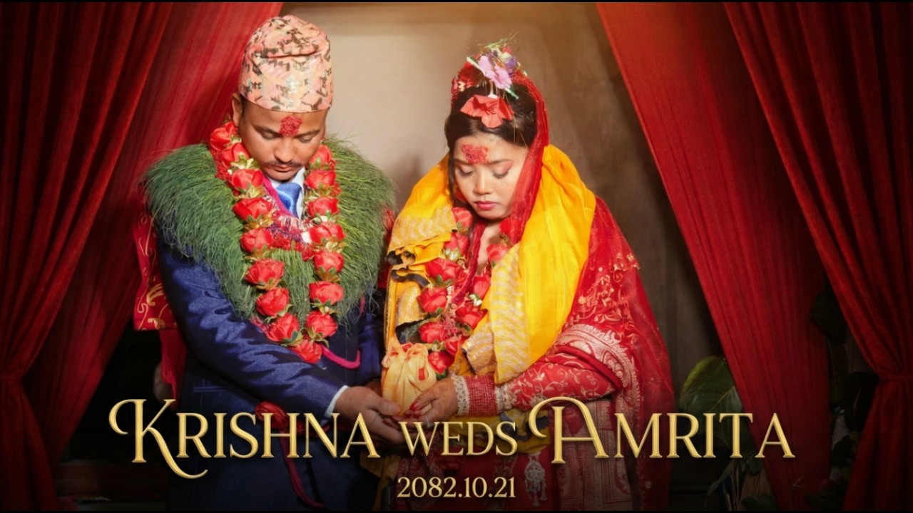 KRISHNA WEDS AMRITA