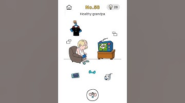 brain out game crazy find level 58 | healthy grandpa
