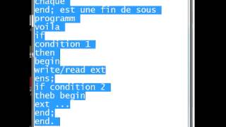 turbo pascal if  condition project