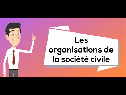 Vidéo: Qu'est-ce Que La Société Civile