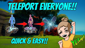How to Teleport ALL Players During Game EZ!!