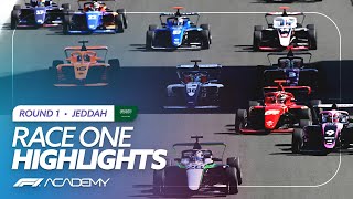Race One Highlights | 2024 Jeddah | F1 Academy