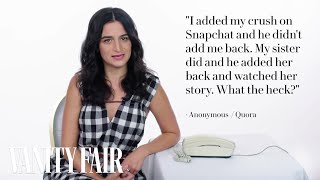 Jenny Slate Gives Phone Etiquette Advice | Vanity Fair