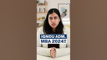 💥IGNOU Online MBA Admissions 2024! IGNOU Distance MBA Registration #shorts #shortsvideo #ignou #mba