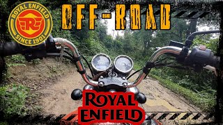 Off-roading with Royal Enfield Thunderbird 350X | Trekking | Peter Jackson Chakma