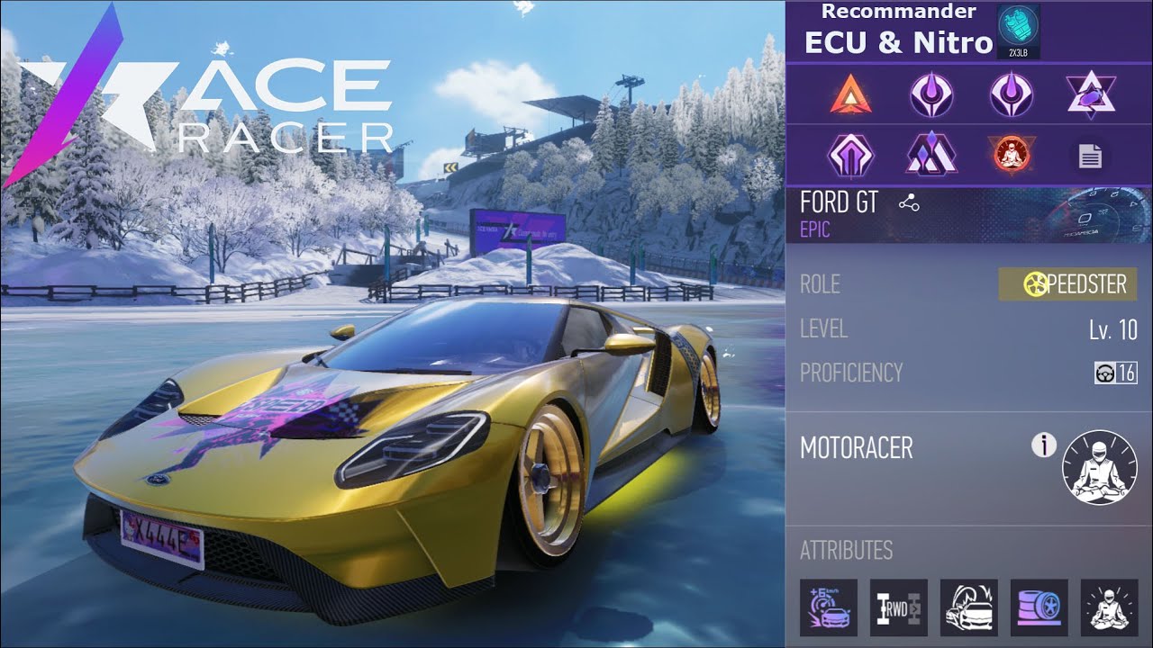 Ford GT lv10 & Zen lv8 Gameplay | Ace Racer | Master rank SS8 - YouTube