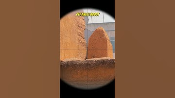 OFF ANGLE BOOST ON DUST 2 #shorts #cs2