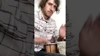 tribal drums/acoustic techno djembés