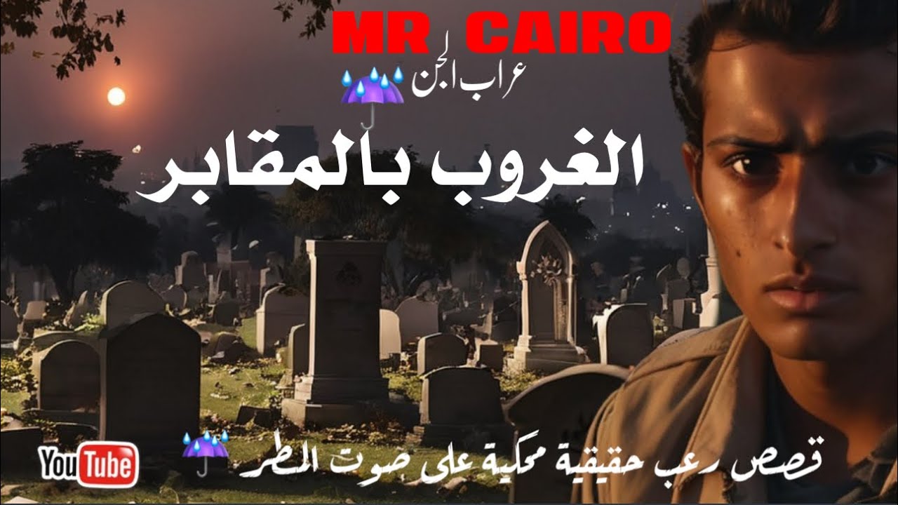 ماشاهده عند القبر وقت الغروب  مخيف قوووووي قصص رعب حقيقية محكية على صوت ال
