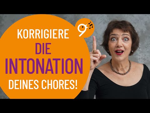 Intonation im Chor korrigieren. Was kann ich als Chorsingende tun?