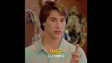 The evolution of Keanu Reeves (1986-2024) #keanureeves #johnwick #evolution #fyp #shorts #goviral