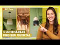 Como fazer luminária pra área externa com Karla Amadori