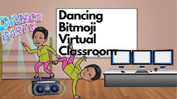 HOW TO MAKE A DANCING BITMOJI  VIRTUAL CLASSROOM SCENE | Using Google Slides on TecKNOWLEDGE Tuesday