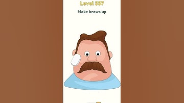 DOP 2 : Draw One Part 2 Level 337 | Make brows up | #shorts #ytshorts |#dop2