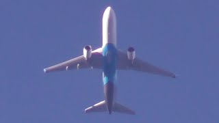 Amazon Air Boeing 767-323(ER)(BDSF) (N239AZ) landing to ILN Airport over my uncle's house from BDL Amazon Air Boeing 767-323(ER)(BDSF) (N239AZ) landing to ILN Airport over my uncle's house from BDL
