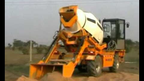 Macons Self Loading Concrete Mixer MST 4