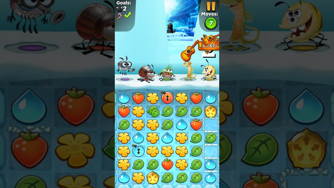 Best Fiends level 48 no boosters