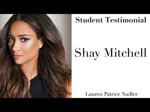 Shay Mitchell talks about studying with Lauren Pat...