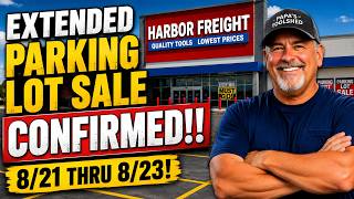 IT S Harbor Freight Parking Lot Sale EXTENDED 3 MORE DAYS of DEALS